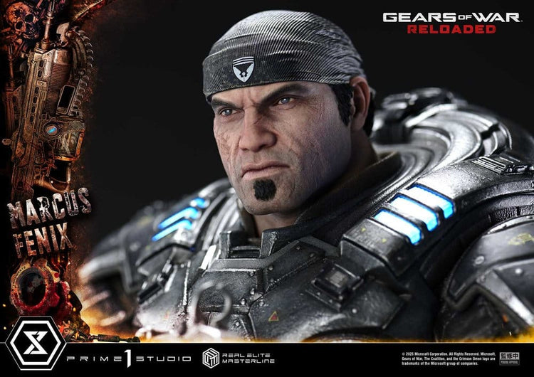 [PREORDINE] Gears of War: Reloaded - Statua Marcus Fenix Ultimate Version 97 cm - Prime 1 Studio - Statue