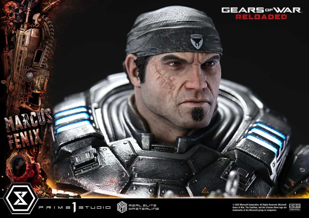 [PREORDINE] Gears of War: Reloaded - Statua Marcus Fenix Ultimate Version 97 cm - Prime 1 Studio - Statue