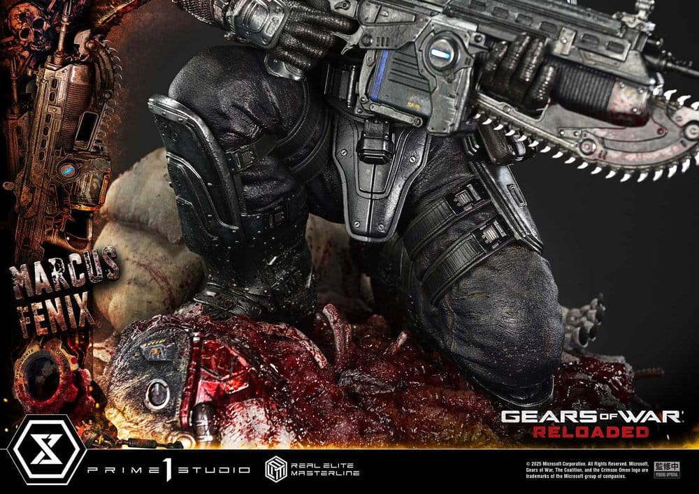 [PREORDINE] Gears of War: Reloaded - Statua Marcus Fenix Ultimate Version 97 cm - Prime 1 Studio - Statue