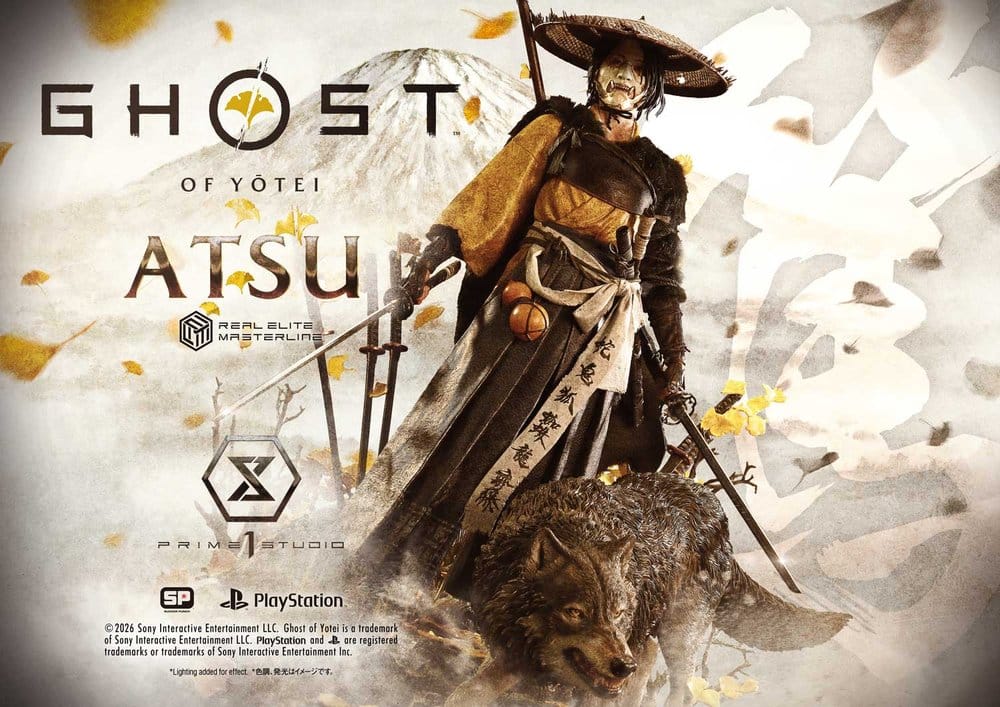 [PREORDINE] Ghost of Yotei - Statua Real Elite Masterline 1/4 Atsu 59 cm - Prime 1 Studio - Statue