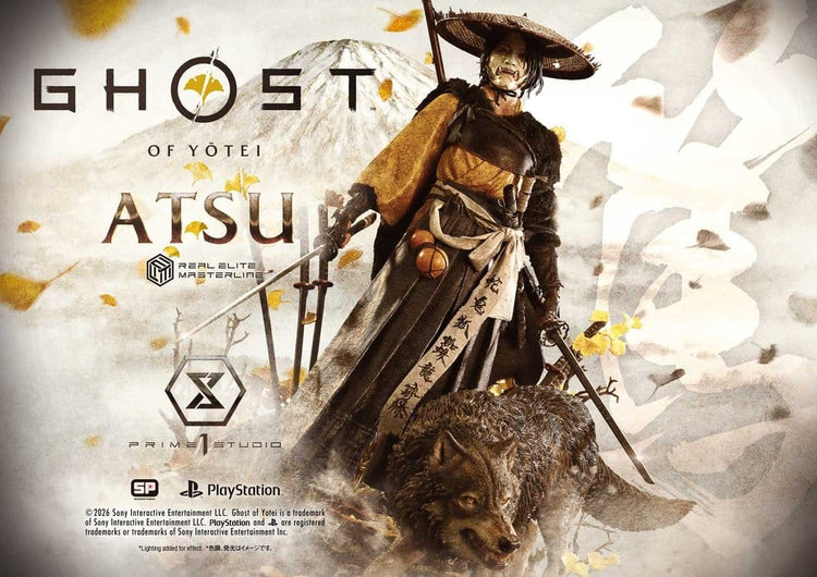 [PREORDINE] Ghost of Yotei - Statua Real Elite Masterline 1/4 Atsu 59 cm - Prime 1 Studio - Statue