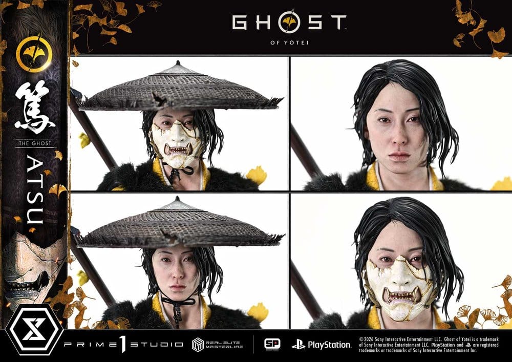 [PREORDINE] Ghost of Yotei - Statua Real Elite Masterline 1/4 Atsu 59 cm - Prime 1 Studio - Statue