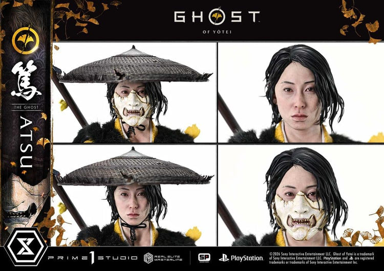 [PREORDINE] Ghost of Yotei - Statua Real Elite Masterline 1/4 Atsu 59 cm - Prime 1 Studio - Statue