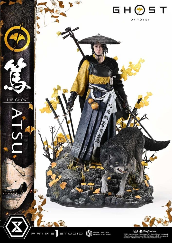 [PREORDINE] Ghost of Yotei - Statua Real Elite Masterline 1/4 Atsu 59 cm - Prime 1 Studio - Statue