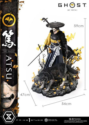 [PREORDINE] Ghost of Yotei - Statua Real Elite Masterline 1/4 Atsu 59 cm - Prime 1 Studio - Statue
