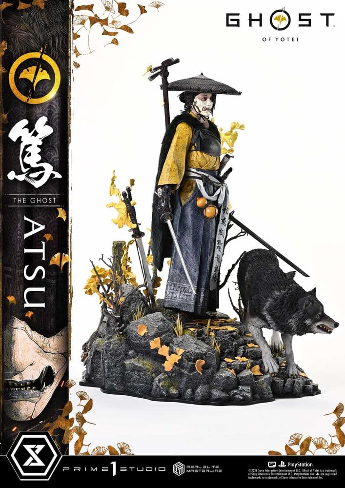 [PREORDINE] Ghost of Yotei - Statua Real Elite Masterline 1/4 Atsu 59 cm - Prime 1 Studio - Statue