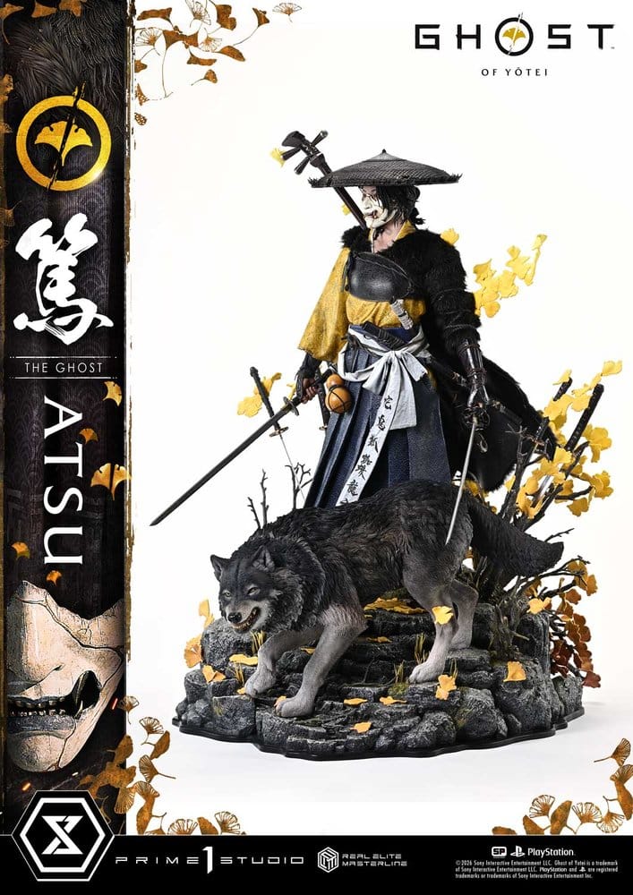 [PREORDINE] Ghost of Yotei - Statua Real Elite Masterline 1/4 Atsu 59 cm - Prime 1 Studio - Statue