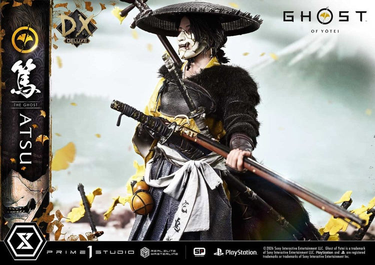 [PREORDINE] Ghost of Tsushima - Statua Real Elite Masterline 1/4 Atsu Deluxe Version 59 cm - Prime 1 Studio - Statue