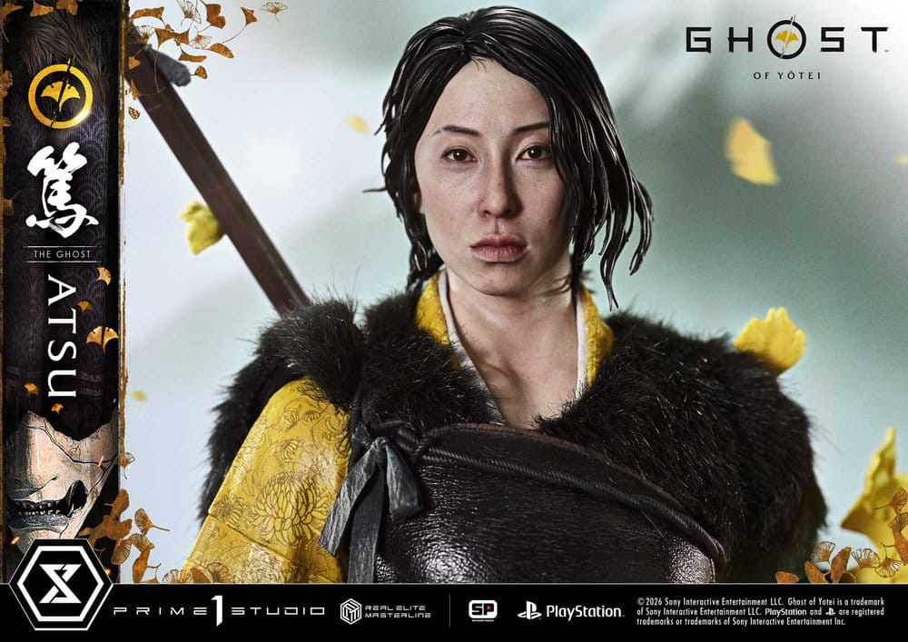 [PREORDINE] Ghost of Tsushima - Statua Real Elite Masterline 1/4 Atsu Deluxe Version 59 cm - Prime 1 Studio - Statue