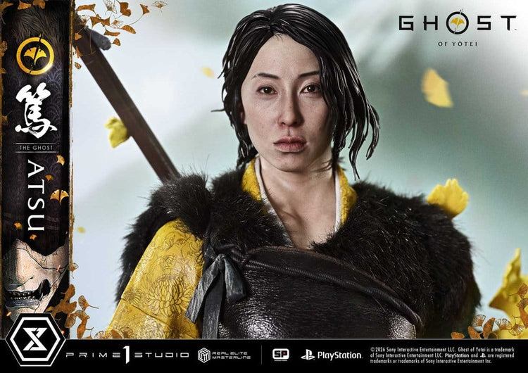 [PREORDINE] Ghost of Tsushima - Statua Real Elite Masterline 1/4 Atsu Deluxe Version 59 cm - Prime 1 Studio - Statue