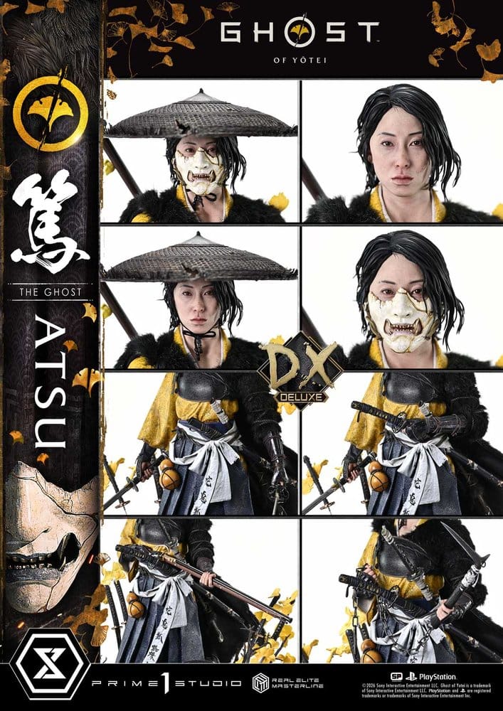 [PREORDINE] Ghost of Tsushima - Statua Real Elite Masterline 1/4 Atsu Deluxe Version 59 cm - Prime 1 Studio - Statue