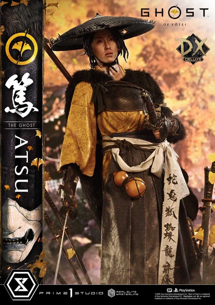 [PREORDINE] Ghost of Yotei - Statua Real Elite Masterline 1/4 Atsu DX Bonus Version 59 cm - Prime 1 Studio - Statue