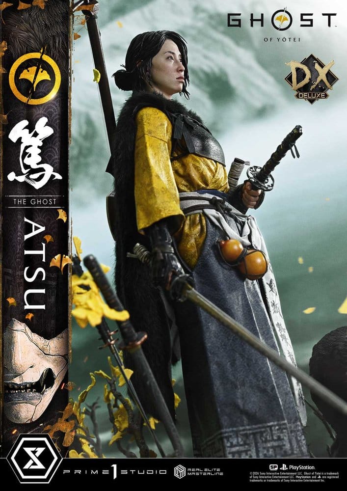 [PREORDINE] Ghost of Yotei - Statua Real Elite Masterline 1/4 Atsu DX Bonus Version 59 cm - Prime 1 Studio - Statue