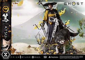 [PREORDINE] Ghost of Yotei - Statua Real Elite Masterline 1/4 Atsu DX Bonus Version 59 cm - Prime 1 Studio - Statue