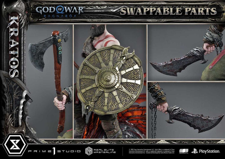 [PREORDINE] God of War: Ragnarok Statua 1/3 Kratos Ultimate Version 95 cm - Prime 1 Studio - Statue