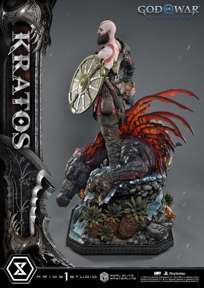 [PREORDINE] God of War: Ragnarok Statua 1/3 Kratos Ultimate Version 95 cm - Prime 1 Studio - Statue