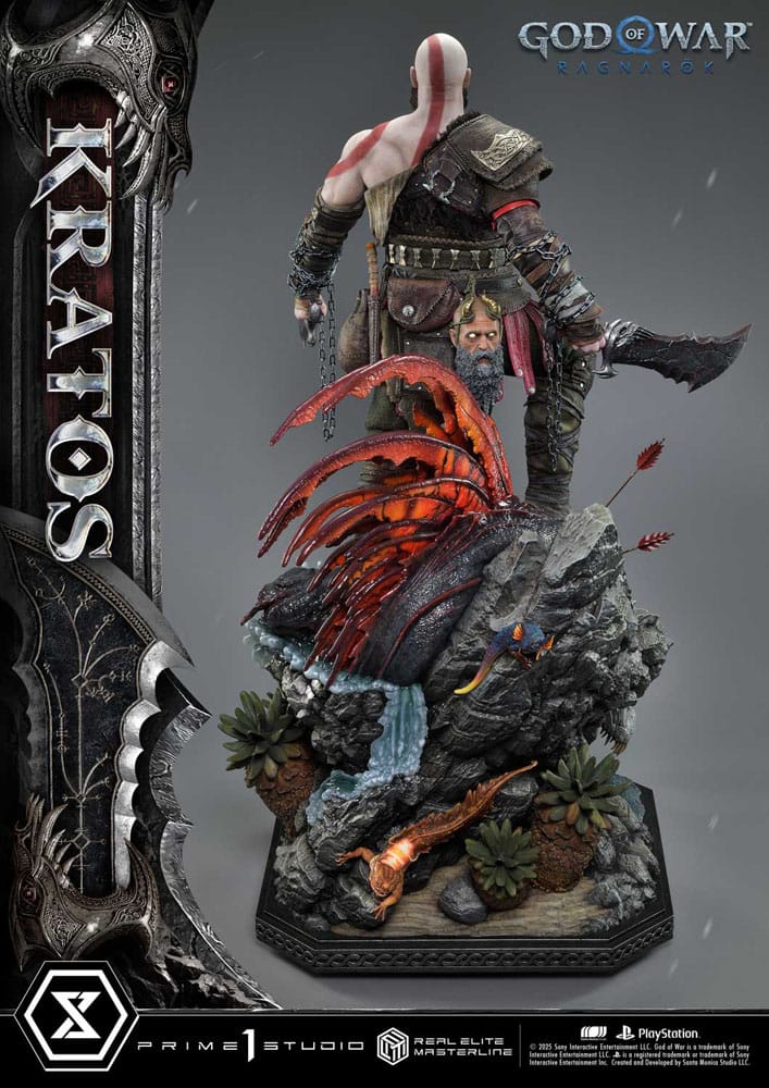 [PREORDINE] God of War: Ragnarok Statua 1/3 Kratos Ultimate Version 95 cm - Prime 1 Studio - Statue