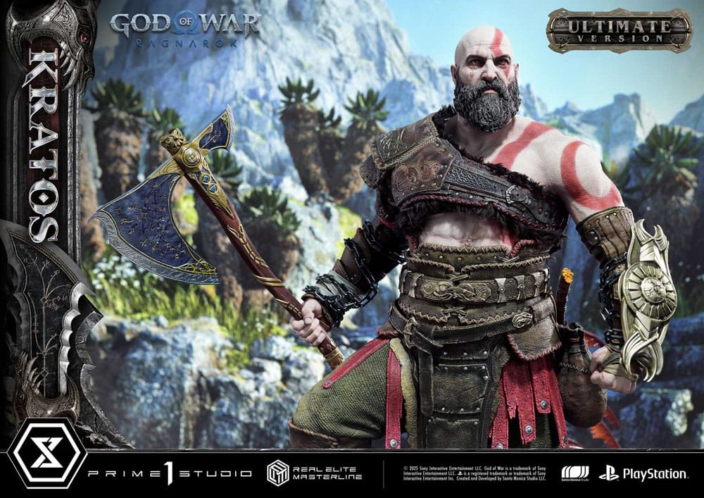[PREORDINE] God of War: Ragnarok - Statua Kratos Ultimate Version 1/3 - 95 cm - Prime 1 Studio - Statue