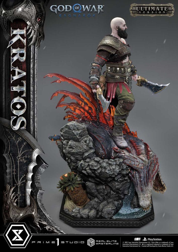 [PREORDINE] God of War: Ragnarok - Statua Kratos Ultimate Version 1/3 - 95 cm - Prime 1 Studio - Statue