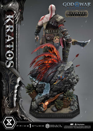 [PREORDINE] God of War: Ragnarok - Statua Kratos Ultimate Version 1/3 - 95 cm - Prime 1 Studio - Statue