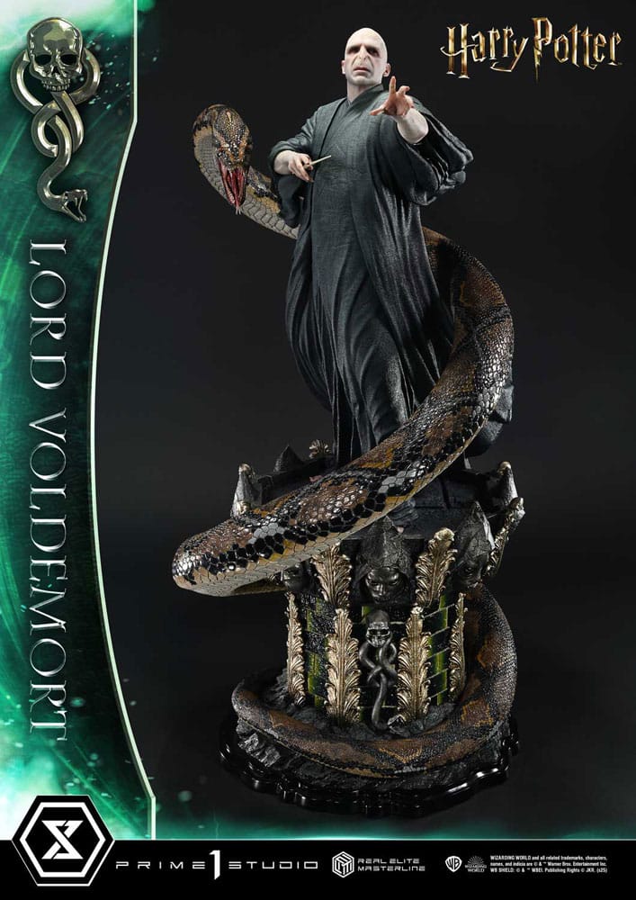 [PREORDINE] Statua Harry Potter Real Elite Masterline 1/4 Lord Voldemort Bonus Version 83 cm - Prime 1 Studio - Statue
