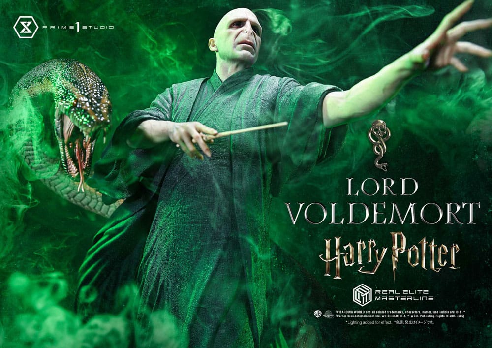 [PREORDINE] Statua Harry Potter Real Elite Masterline 1/4 Lord Voldemort Bonus Version 83 cm - Prime 1 Studio - Statue