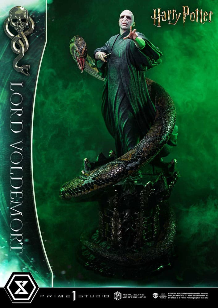 [PREORDINE] Statua Harry Potter Real Elite Masterline 1/4 Lord Voldemort Bonus Version 83 cm - Prime 1 Studio - Statue