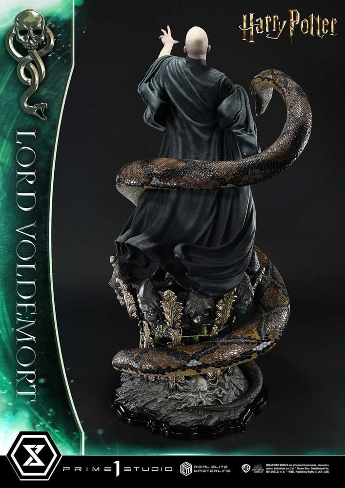 [PREORDINE] Statua Harry Potter Real Elite Masterline 1/4 Lord Voldemort Bonus Version 83 cm - Prime 1 Studio - Statue