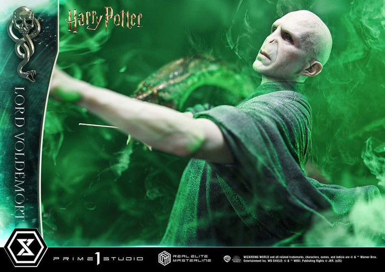 [PREORDINE] Statua Harry Potter Real Elite Masterline 1/4 Lord Voldemort Bonus Version 83 cm - Prime 1 Studio - Statue