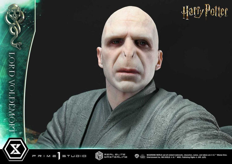 [PREORDINE] Statua Harry Potter Real Elite Masterline 1/4 Lord Voldemort Bonus Version 83 cm - Prime 1 Studio - Statue