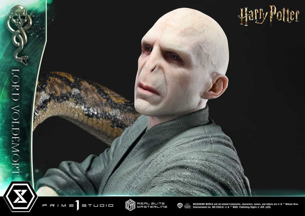 [PREORDINE] Statua Harry Potter Real Elite Masterline 1/4 Lord Voldemort Bonus Version 83 cm - Prime 1 Studio - Statue