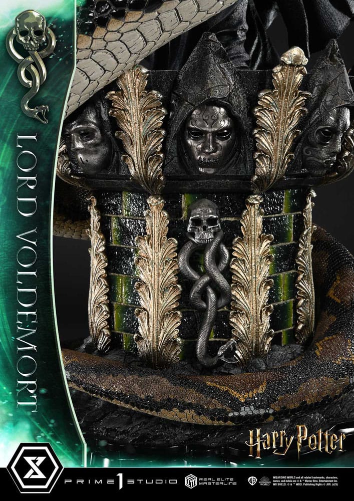 [PREORDINE] Statua Harry Potter Real Elite Masterline 1/4 Lord Voldemort Bonus Version 83 cm - Prime 1 Studio - Statue