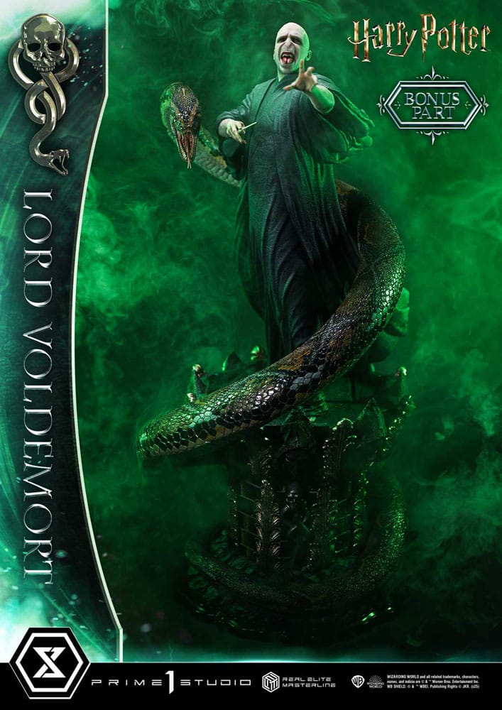 [PREORDINE] Statua Harry Potter Real Elite Masterline 1/4 Lord Voldemort Bonus Version 83 cm - Prime 1 Studio - Statue