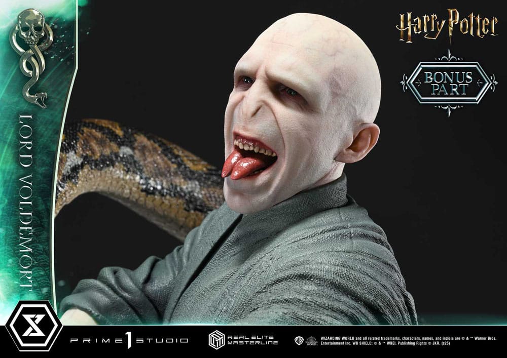 [PREORDINE] Statua Harry Potter Real Elite Masterline 1/4 Lord Voldemort Bonus Version 83 cm - Prime 1 Studio - Statue