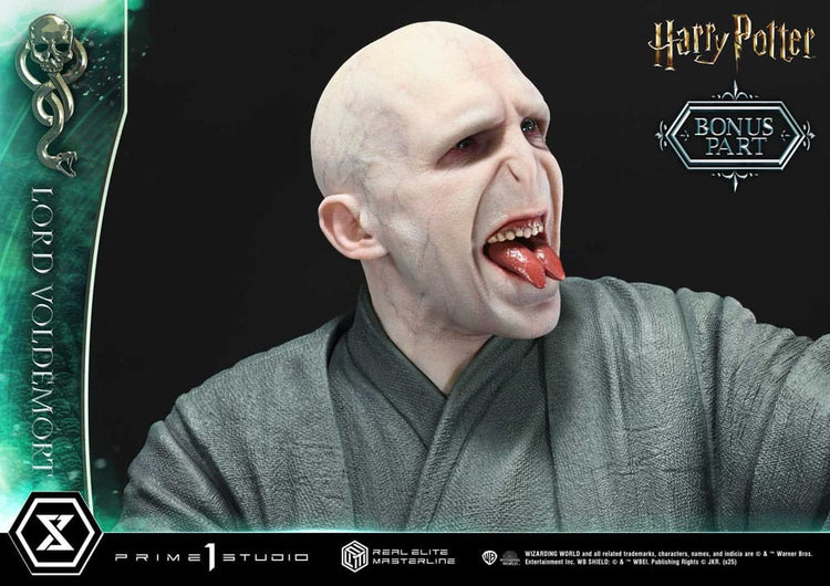 [PREORDINE] Statua Harry Potter Real Elite Masterline 1/4 Lord Voldemort Bonus Version 83 cm - Prime 1 Studio - Statue