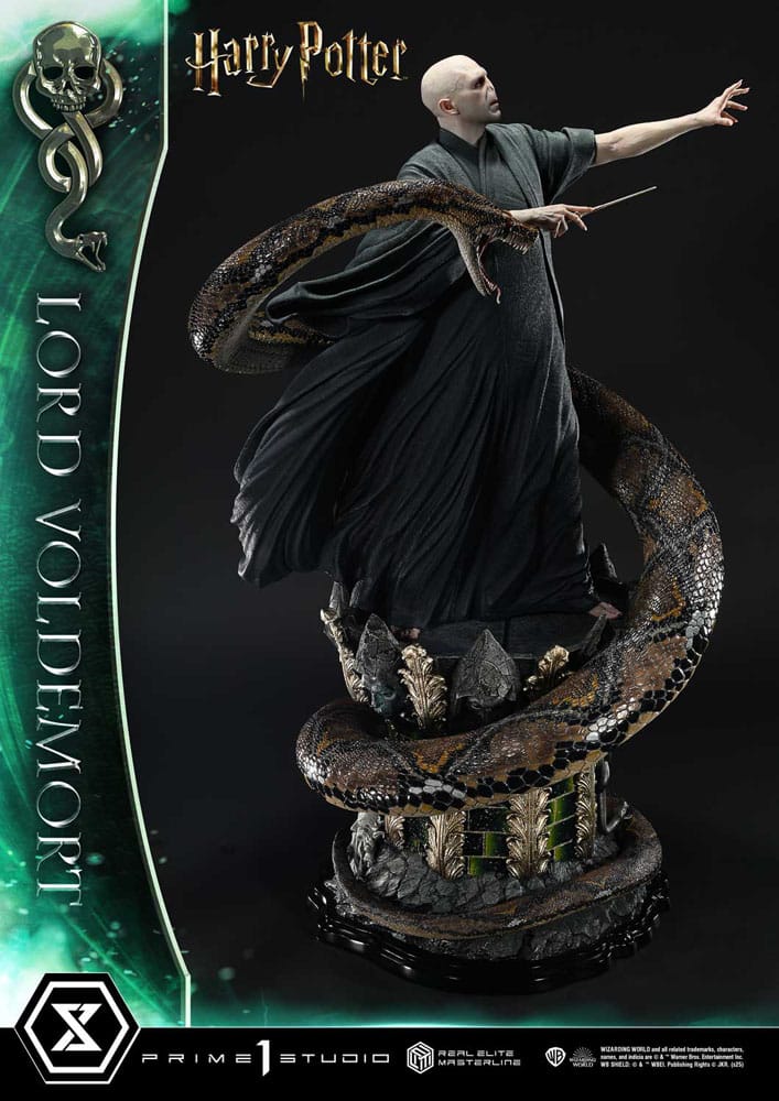 [PREORDINE] Statua Harry Potter Real Elite Masterline 1/4 Lord Voldemort Bonus Version 83 cm - Prime 1 Studio - Statue