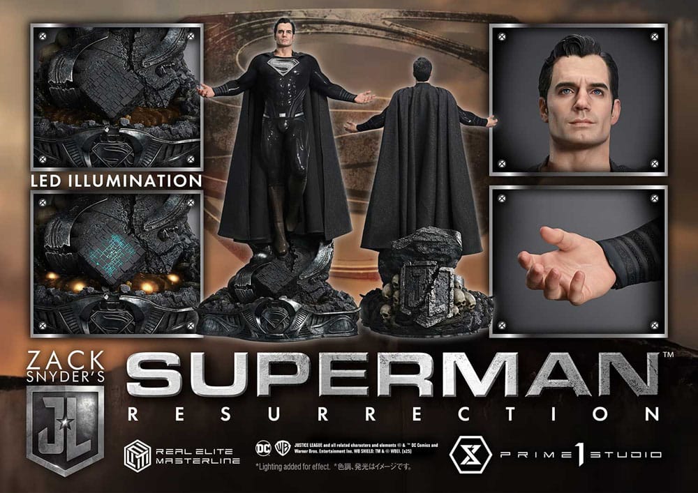 [PREORDINE] Justice League di Zack Snyder - Statua Superman Resurrezione Deluxe 95 cm - Prime 1 Studio - Statue