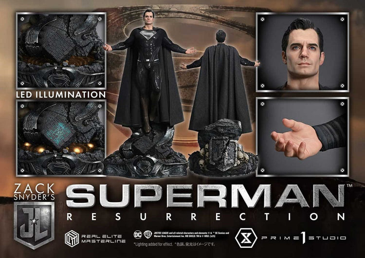 [PREORDINE] Justice League di Zack Snyder - Statua Superman Resurrezione Deluxe 95 cm - Prime 1 Studio - Statue