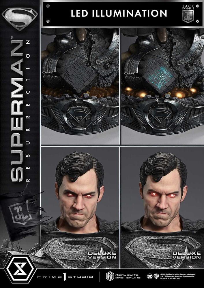 [PREORDINE] Justice League di Zack Snyder - Statua Superman Resurrezione Deluxe 1/3 - Prime 1 Studio - Prime 1 Studio - Statue
