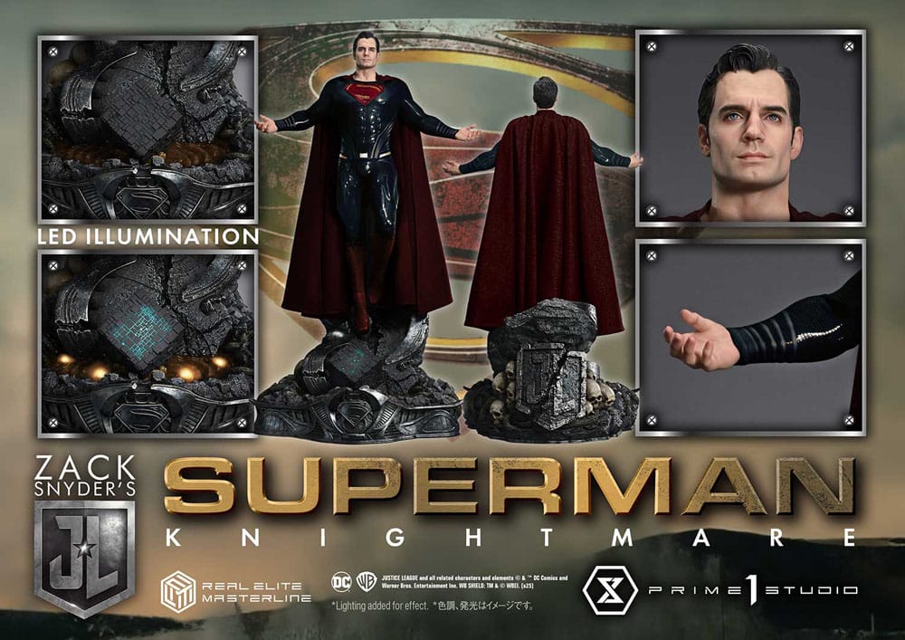 [PREORDINE] Justice League: Statua 1/3 Superman Knightmare Color Edition (Prime 1 Studio) - Prime 1 Studio - Statue