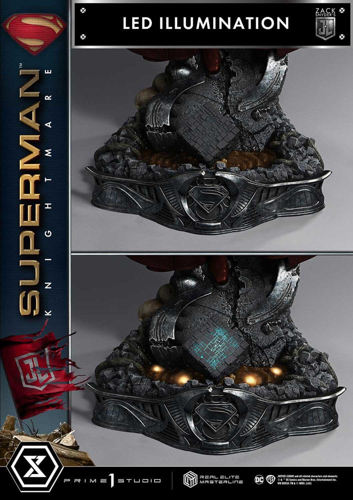 [PREORDINE] Justice League: Statua 1/3 Superman Knightmare Color Edition (Prime 1 Studio) - Prime 1 Studio - Statue