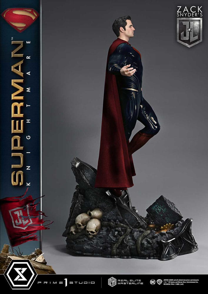 [PREORDINE] Justice League: Statua 1/3 Superman Knightmare Color Edition (Prime 1 Studio) - Prime 1 Studio - Statue