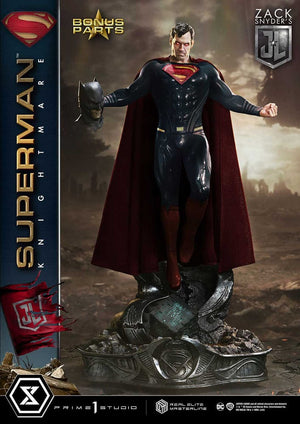 [PREORDINE] Justice League: Statua 1/3 Superman Knightmare Color Edition Deluxe Bonus Ver. 95 cm - Prime 1 Studio - Statue