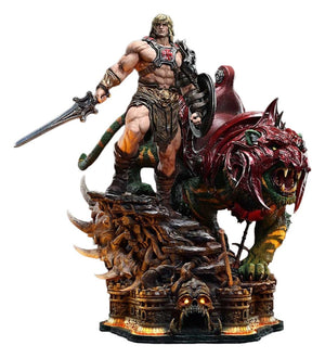 [PREORDINE] Statua He-Man & Battle Cat Real Elite Masterline 1/4 - 86 cm - Prime 1 Studio - Statue