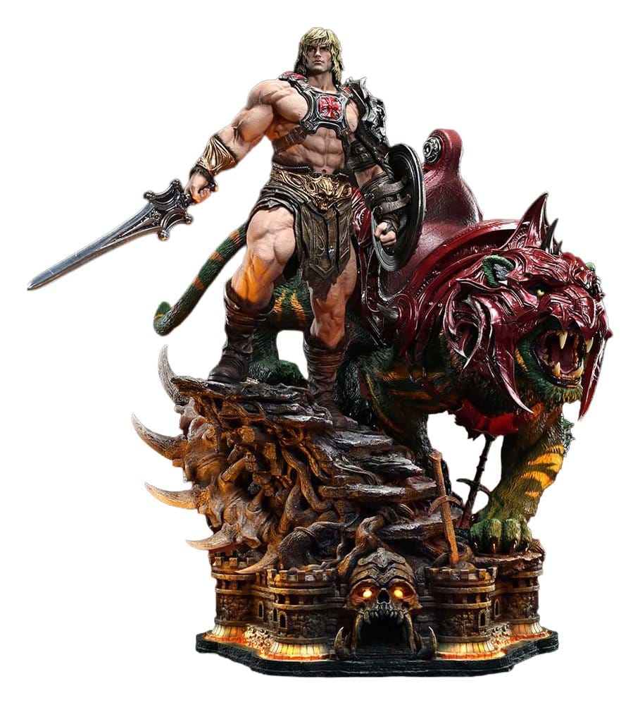 [PREORDINE] Statua He-Man & Battle Cat Real Elite Masterline 1/4 - 86 cm - Prime 1 Studio - Statue