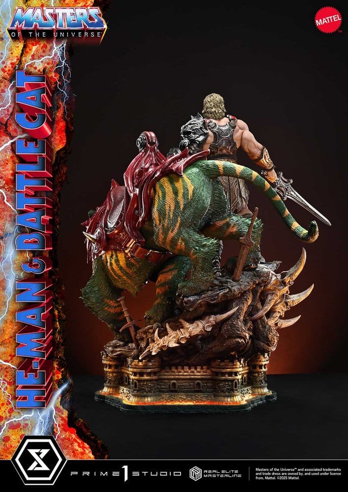 [PREORDINE] Statua He-Man & Battle Cat Real Elite Masterline 1/4 - 86 cm - Prime 1 Studio - Statue
