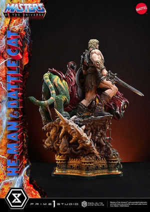 [PREORDINE] Statua He-Man & Battle Cat Real Elite Masterline 1/4 - 86 cm - Prime 1 Studio - Statue