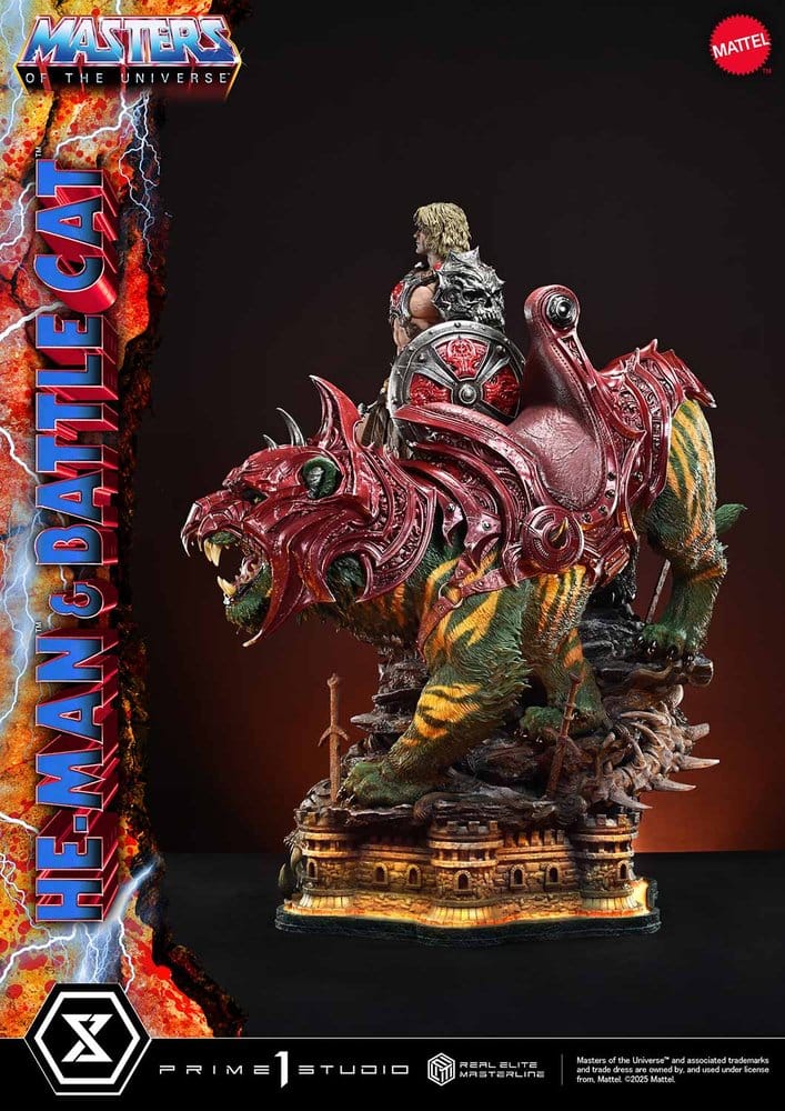 [PREORDINE] Statua He-Man & Battle Cat Real Elite Masterline 1/4 - 86 cm - Prime 1 Studio - Statue