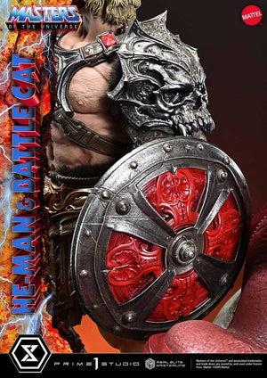 [PREORDINE] Statua He-Man & Battle Cat Real Elite Masterline 1/4 - 86 cm - Prime 1 Studio - Statue