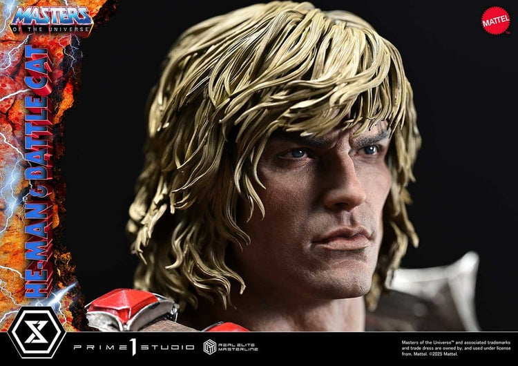 [PREORDINE] Statua He-Man & Battle Cat Real Elite Masterline 1/4 - 86 cm - Prime 1 Studio - Statue